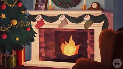 Christmas Tree Gif, Christmas Tree Fireplace, Christmas Tree Ugly Sweater, Christmas Tree And Fireplace, Gif Background, Santa Christmas Tree, Merry Christmas Gif, Modern Christmas Decor, Anime Christmas