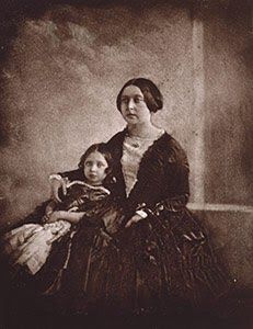 The earliest known photograph of Queen Victoria.  She is pictured with her daughter, also named Victoria, in 1845 Young Queen Victoria, Queen Victoria Family, Queen Victoria Prince Albert, Victoria Prince, Victoria Reign, English Royalty, Elisabeth Ii, English History, Isabel Ii