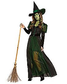 Adult Glinda the Good Witch Costume - The Wizard of Oz - Spirithalloween.com Wicked Witch Costume, Halloween Spirit Store, Black And Green Dress, Wicked Costumes, Witch Cosplay, Plus Size Costume, Wicked Witch Of The West, Holiday Costumes, The Wizard Of Oz