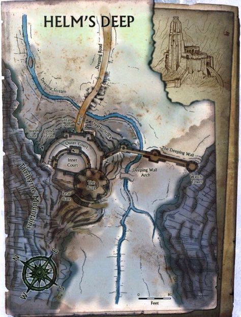 Helms deep map Helms Deep, J.r.r. Tolkien, Into The West, Tolkien Art, Between Two Worlds, Lotr Art, Rpg Map, The Two Towers, D D Maps