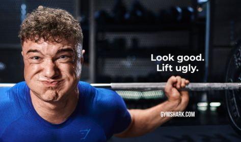 No one looks perfect after a gym workout, something that perhaps has not translated into advertising in the past. Through its communications, sports apparel firm Gymshark aims to counter that mistruth, which it continues with its latest campaign “Look Good, Lift Ugly” as it seeks a new social media lead. The three ads feature athletes such as runner Oyinda Okunowo, Tik Tok fitness influencer Dave Olesinski aka @DaveTrains and Gymshark community member Jada O’Neill. Gym Campaign, Gym Ads, Fitness Advertising, Fitness Campaign, Fitness Ads, Sport Ads, Gym Advertising, Gym Marketing, Gym Social Media