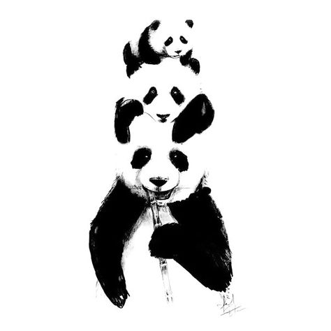 A cute and motivational tattoo, with a panda family. This tattoo is perfect for arms, and it symbolizes family, devotion, love and happines. Owl Sketch, Panda Family, Family Tattoo Designs, Panda Tattoo, Panda Drawing, Panda Art, Panda Love, Family Tattoos, Arte Sketchbook