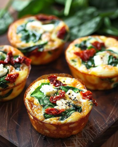 Just whipped up a batch of these delicious Mediterranean Delight Egg Muffin Cups! Perfect for a grab-and-go breakfast or a healthy snack!... https://northeastnosh.com/mediterranean-delight-egg-muffin-cups/ Spinach Feta Egg Muffins, Mediterranean Egg Cups, Feta Egg Muffins, Healthy Egg Muffin Cups, Spinach Feta Egg, Egg Muffin Cups Healthy, Egg Muffins Healthy, Egg Muffin Cups, Egg Muffin