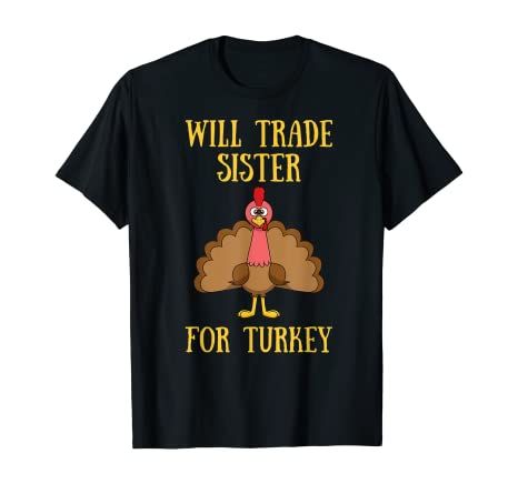 Thanksgiving For Kids, Thanksgiving Family, Thanksgiving Kids, Matching Tees, Funny Thanksgiving, Matching Pajamas, Big Sister, Little Sisters, Branded T Shirts