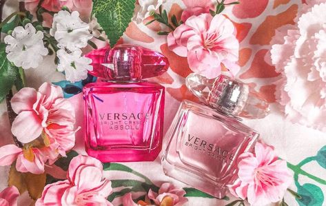 Versace Bright Crystal Absolu Vs Bright Crystal: Comparison Versace Bright Crystal Perfume, Versace Bright Crystal Absolu, Perfume Campaign, Bright Crystal Absolu, Versace Parfum, School Wishlist, Customer Profile, Versace Perfume, Perfume Testers