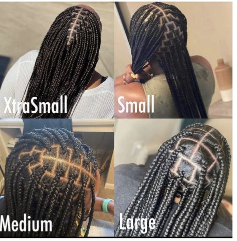 Box Braids Sizes, Kids Style Hair, Braids Pictures, Hair Braid Patterns, Parting Hair, Hair Facts, Hair Braider, Hair Braid Videos, Box Braids Hairstyles For Black Women