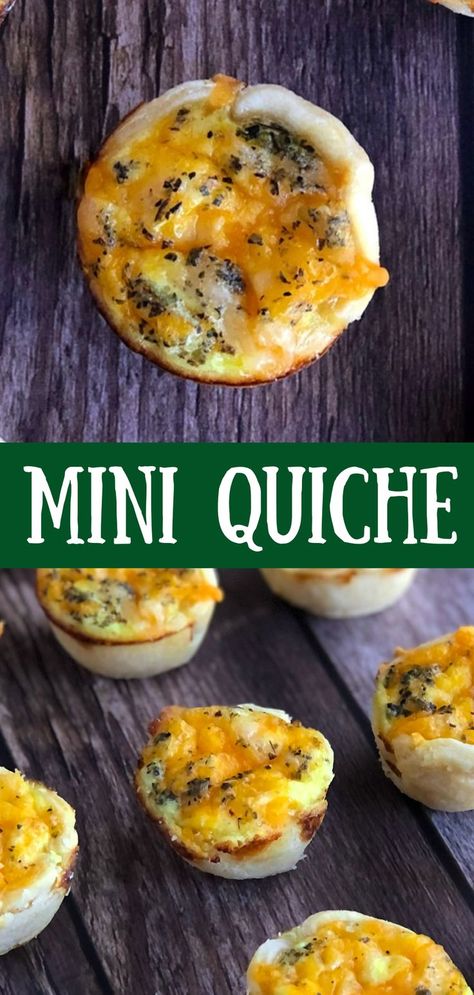 Easy Quiche Cups, Mini Pie Crust Ideas Savory, Recipes For Mini Pie Crusts, Pillsbury Mini Pies, Mini Pillsbury Pie Crust Recipes, Mini Pie Crusts Recipes, Pillsbury Pie Crust Recipes Appetizers, Quiche Bites Appetizers, Egg Bites With Crust