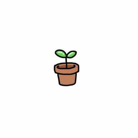 Plant Doodle, 심플한 그림, Cool Room Decor, Cute Easy Doodles, Cool Room, Small Drawings, Little Doodles, Easy Doodles Drawings, Cute Doodles Drawings