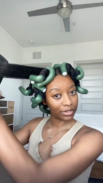 Hair Styles 4c, Corkscrew Curls, Cabello Afro Natural, Flexi Rods, Quick Natural Hair Styles, Hair Twist Styles, Natural Curls Hairstyles, Hairdos For Curly Hair, 4c Hair