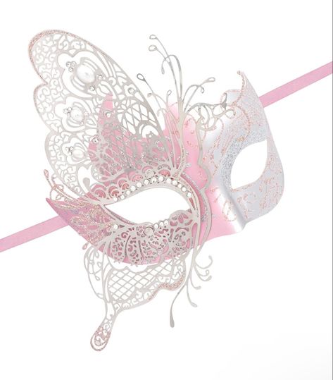 Butterfly Masquerade Mask, Butterfly Masquerade, Pink Masquerade Mask, Bts Face Mask, Masquerade Party Mask, Bubble Face Mask, Masquerade Decorations, Masquerade Prom, Prom Costume