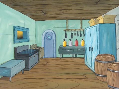 Krusty Krab Kitchen, Krusty Krab Wallpaper, Krusty Krab Inside, Spongebob Kitchen, Sponge Bob Wallpaper, Spongebob Krusty Krab, Zoom Wallpaper, Spongebob House, Spongebob Background