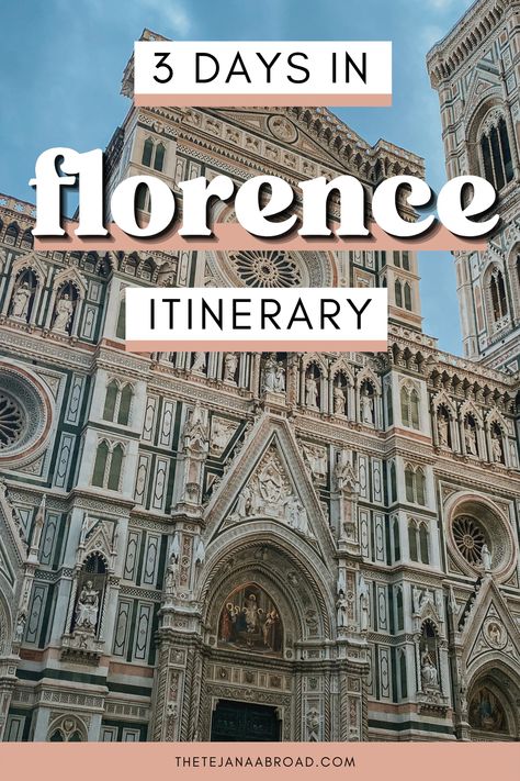 Florence 4 Day Itinerary, Florence Itenary, 3 Days In Florence Italy, Florence 3 Day Itinerary, Florence Day Trips, Florence And Tuscany Itinerary, Florence In Winter, Florence Italy Itinerary, 3 Days In Florence