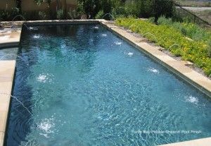 Pebble Tec Pool, Spa Landscaping, Pool Resurfacing, Pool Plaster, Ipe Decking, Geometric Pool, Florida Pool, Pool Features, Pool Finishes