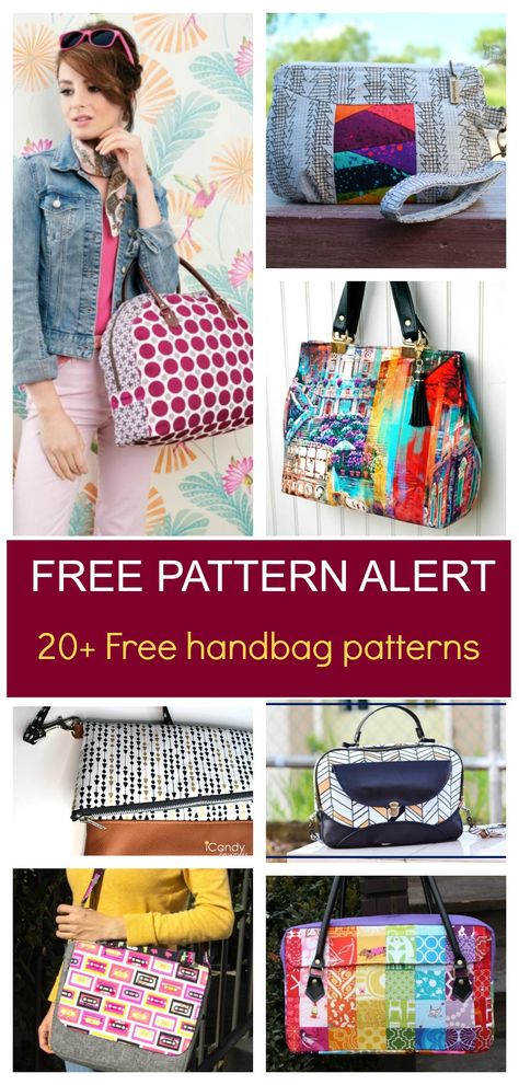 Handbag Sewing Patterns, Bag Sewing Pattern, Beginner Sewing Projects Easy, Leftover Fabric, Handbag Patterns, Fashion Diy, Bags Tutorial, Sewing Projects For Beginners, Sewing Skills