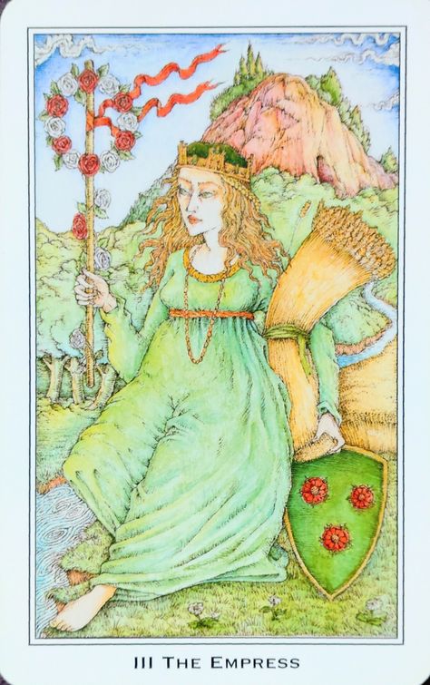 Nigel Jackson Tarot (Nigel Jackson - Llewellyn 2000): Llewellyn Tarot, The Empress, Astrology, Zelda Characters, Fictional Characters, Art