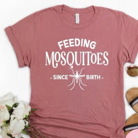 Feeding Mosquitos Since Birth Tee. You Pick The Color, Size Of The Tee And I Do The Rest. Camping Shirts Funny Shirts By Sarah, Mens Funny Camping Shirts, Cheap T-shirt With Funny Print For Outdoor Activities, Cute Camping Shirts Vinyl, Cheap Long Sleeve Camp Shirt For Summer, Cheap Casual Camp Shirt, Cheap Funny Print T-shirt For Outdoor Activities, Camping Shirts Funny Svg, Camping Shirt Ideas