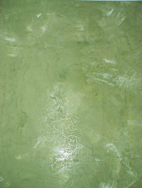 Multicolored Venetian Plaster Green French, Venetian Plaster, Lucca, New Homes, Green