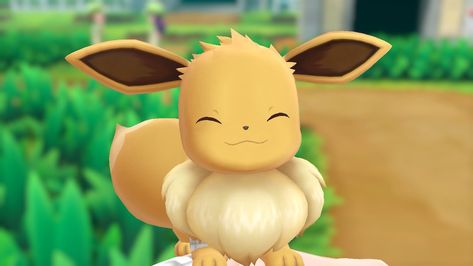 Pokemon Lets Go Eevee, Lets Go Eevee, Pokemon Lets Go, Pokemon Species, Character Hairstyles, Eevee Cute, Eevee Evolutions, All Pokemon, Pokemon Games