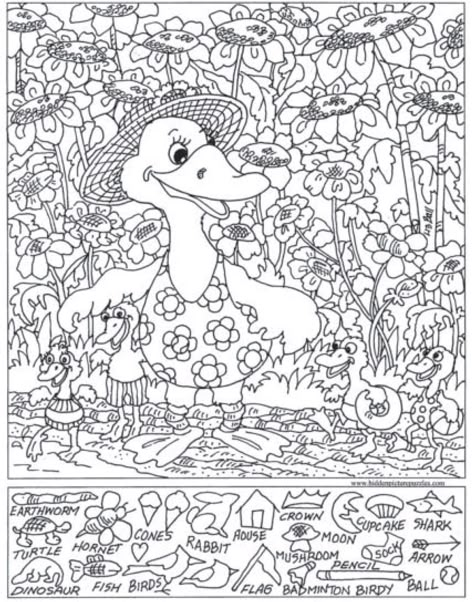 Disney Kızları, Hidden Pictures Printables, Hidden Picture Games, Highlights Hidden Pictures, Hidden Object Puzzles, Find The Hidden Objects, Hidden Picture Puzzles, Hidden Images, Kid Coloring Page