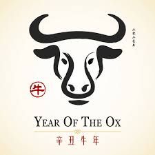 Ox Art, Chinese New Year Card, New Year Art, New Year Banner, Pottery Techniques, Happy Chinese New Year, New Year Card, Creative Video, Free Vector Graphics