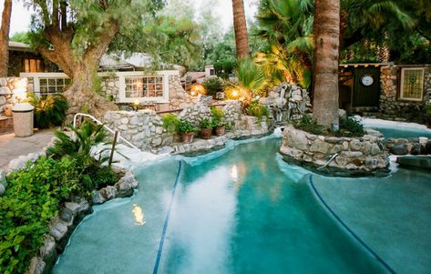 A zen weekend at Two Bunch Palms Resort & Spa was the perfect way for daddy to get some much-needed peace and quiet away from the family. California Hot Springs, Poolside Cabana, Palm Springs Hotels, Spring Spa, Desert Hot Springs, Spring City, Palm Spring, Montezuma, Monteverde