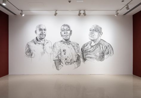 Barbara Walker Makes Turner Prize Shortlist, Recognized for Series of Portrait Drawings Dedicated to Windrush Scandal - Culture Type Barbara Walker, Award Names, Turner Prize, Wellcome Collection, Tate Britain, Multimedia Artist, Damien Hirst, Artistic Installation, Arts Award