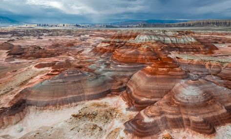 Bentonite Hills Photography Guide & Tips - Firefall Photography Bentonite Hills, Hills Photography, Travel Colorado, Rainbow Mountain, Full Frame Camera, Capitol Reef, Capitol Reef National Park, Fine Photography, Photography Guide