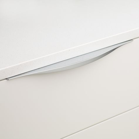 DL830 Edge Lip Pull Polished Chrome shown on Cabinet Edge Pulls, Entrance Handle, How To Waterproof Wood, Stainless Steel Cabinets, Deck Tile, Kitchen Cabinet Handles, Pull Handles, Composite Decking, Types Of Doors