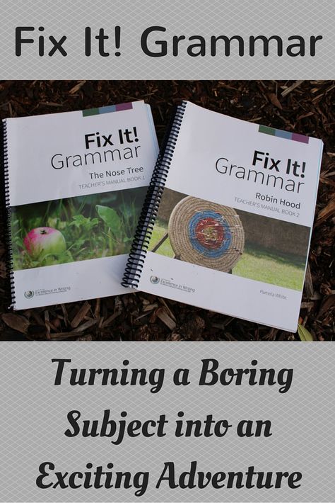 Fix It Grammar! turns a boring subject into an exciting adventure as students hunt for errors to correct in daily passages that are part of a fun story. Spelling Help, Grammar Lesson Plans, Middle School Grammar, Elementary Language Arts Activities, Grammar Review, Teaching Language, Homeschool Tips, Language Arts Elementary, Grammar Activities