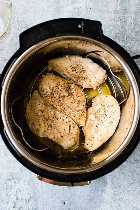 Instant Pot Chicken Breasts (Fresh or Frozen) - Tastes Better from Scratch Chicken Breast In Instant Pot, Cooking Frozen Chicken Breast, Cooking Frozen Chicken, Cook Chicken, Instant Pot Recipes Chicken, Instant Pot Dinner Recipes, Easy Instant Pot Recipes, Cook Chicken Breast, Instapot Recipes