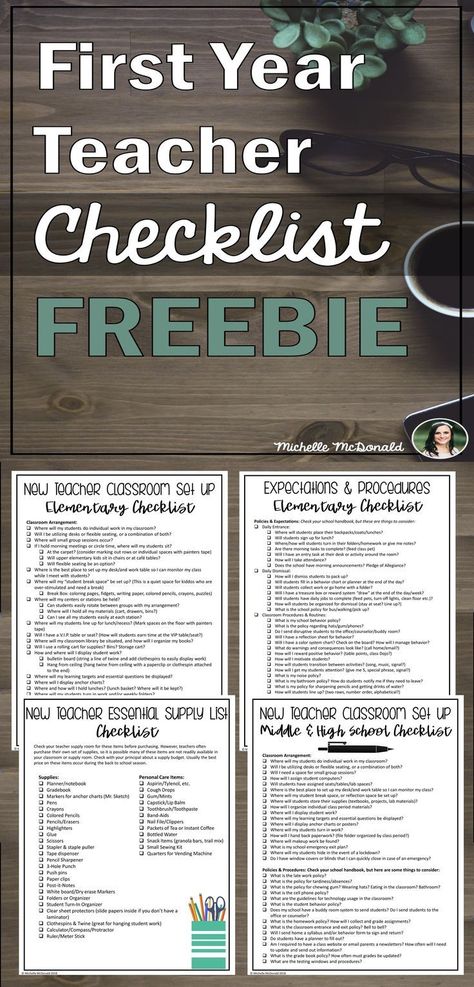 First year teacher checklist - back to school ideas First Year Teacher Checklist, Classroom Policies, For Teachers, First Year Teacher, Teacher Checklist, School Checklist, First Year Teaching, Classroom Expectations, Back To School Organization