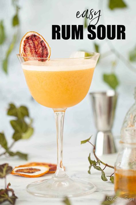 Gin And Rum Cocktails, Easy Rum Cocktails, Honey Rum Cocktails, Cocktail Recipes Rum, Cocktail With Rum, Cocktails With Rum, Light Rum Cocktails, Rum Sour, Spice Rum Cocktails