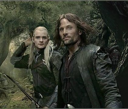 Legolas And Aragorn, The Hobbit Movies, Viggo Mortensen, Into The West, Between Two Worlds, Heroic Fantasy, The Shire, Fellowship Of The Ring, Orlando Bloom