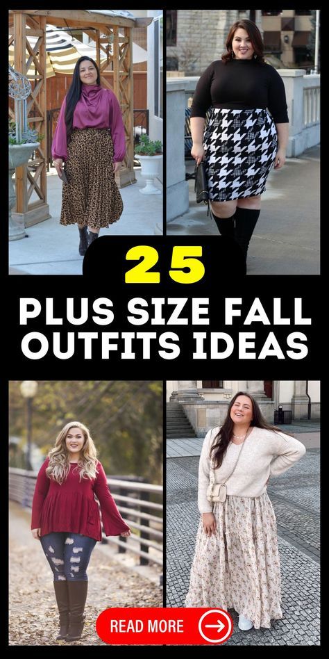 Stylish Plus Size Fall Outfits – 25 Trendy Ideas for Every Occasion Fall 2024 Fashion Trends Plus Size, Amazon Plus Size Outfits, Plus Size Fall Outfits Big Stomach, Plus Size Autumn Outfits, Alternative Fall Fashion, Plus Size Legging Outfits, Apple Shape Outfits, Big Stomach, Fall Outfits For Women