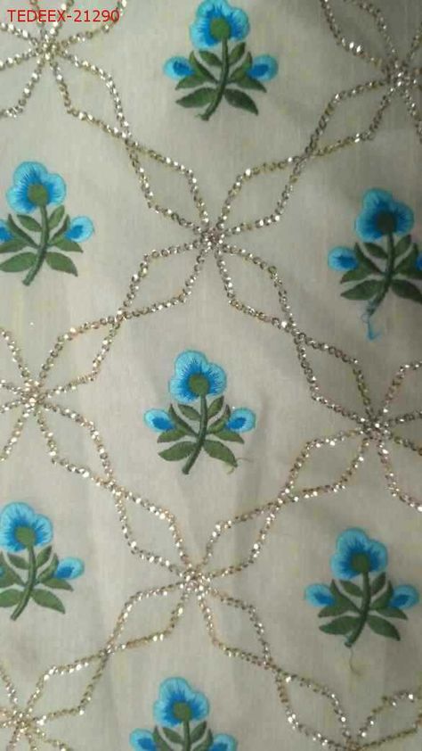 #Allover #Garment #EmbroideryDesigns #tedeex #embfile #embroidery Jaal Embroidery Design, All Over Embroidery Designs, Allover Embroidery Design, Garment Embroidery Design, Wilcom Embroidery, Embroidery Fashion Detail, Emb Designs, Saree Embroidery Design, Diy Embroidery Designs