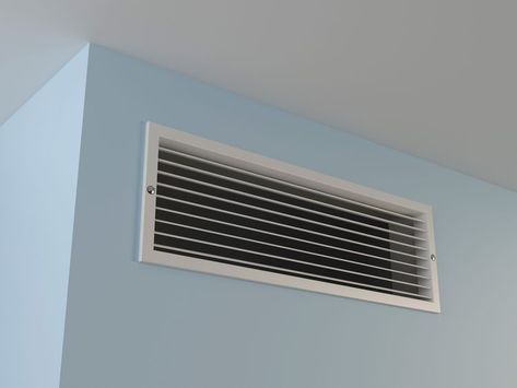 Are Your Return Air Vents Facing the Wrong Way? Here's How to Check Return Air Vent, Air Return, Decorating Advice, Martha Stewart Living, Small Space Diy, Room Remodeling, Viral Video, Decorating Small Spaces, Home Trends