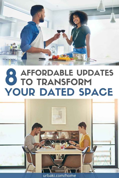 Updating a dated home doesn't have to break the bank. With a bit of creativity and strategic planning, you can give your space a fresh and modern look without undertaking a full-scale remodeling project. Here are eight affordable ways to update a dated home without remodeling: Paint: One of the most cost-effective ways to transform a space is by applying a fresh coat of paint. Choose a neutral color palette to create a clean and contemporary backdrop. Paint the walls, ceilings, and... Cabinet Refresh, Lighting Makeover, Creative Storage Solutions, Home Buying Tips, Clearing Clutter, Creative Storage, Home Board, Strategic Planning, Neutral Colour Palette