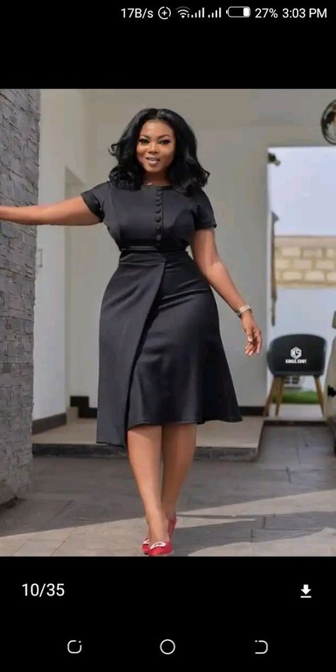 Elegant Dresses Black Women Formal, Official Dresses For Work Classy Formal, Black Corporate Gowns For Office, Coperate Gowns For Work, Black Corporate Dress, Corporate Dresses Classy Work Outfits, Corporate Gowns, Corporate Attire Women, Corporate Dress