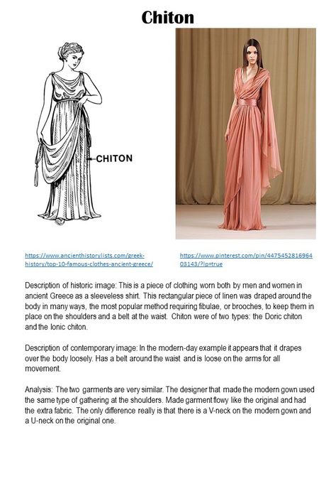 Greek Era Fashion, Greece Inspired Dress, Greco Roman Dress, Greek Chiton Dress, Roman Clothes Ancient, Ancient Greek Style Dress, Modern Greek Clothing, Ancient Grecian Fashion, Greek Inspired Dresses