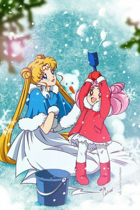 Sailor moon winter Christmas Moon Christmas, Sailor Mini Moon, Sailer Moon, Arte Sailor Moon, Sailor Moon Usagi, Sailor Chibi Moon, Moon Princess, Princess Serenity, Anime Christmas