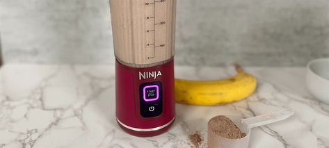 Ninja Blast Portable Blender Recipes, Ninja Blast Recipes, Protein Shake Recipe, Coffee Protein Shake, Protein Coffee, Easy Coffee, Protein Shake Recipes, Portable Blender, Chocolate Protein Powder