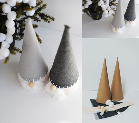 Gnome de Noël à fabriquer: plein d'inspiration pour amateurs de DIY Noel Diy, Christmas Albums, Diy Simple, Diy Gnomes, Christmas Gnome, Christmas Inspiration, Crafts To Do, Autumn Home, Merry And Bright