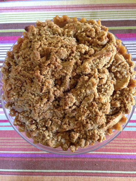 Dutch Apple Pie with Crumble Topping & Shortbread Crust | AROUND THE TABLE WITH LORETTA Apple Pie With Shortbread Crust, Shortbread Crust Pie, Sweet Crumble Topping, Apple Pie Crumble Topping, Pie With Shortbread Crust, Dutch Apple Pie Topping, Pie With Crumble Topping, Pie Crumble Topping, Shortbread Pie Crust