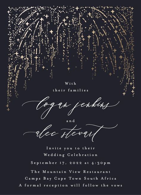 Constellation Wedding, Celestial Wedding Theme, Starry Wedding, Whimsical Wedding Invitations, Galaxy Wedding, Starry Night Wedding, Foil Stamped Wedding Invitations, Foil Pressed Wedding Invitations, Celestial Wedding