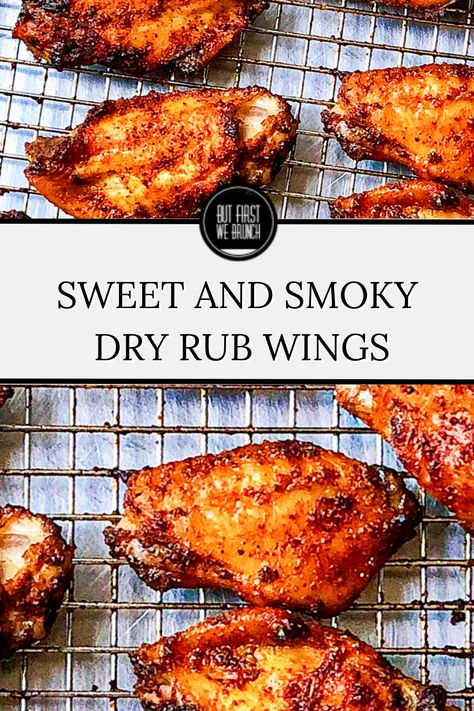 Dry Rub Hot Wings, Chicken Wing Spice Rub, Dry Rub Wings In The Oven, Dry Wing Rub Recipes, Smoked Wings Recipe Dry Rubs, Grilled Wings Recipe Dry Rubs, Chicken Rub For Smoker, Crispy Dry Rub Chicken Wings, Wings Recipe Dry Rub