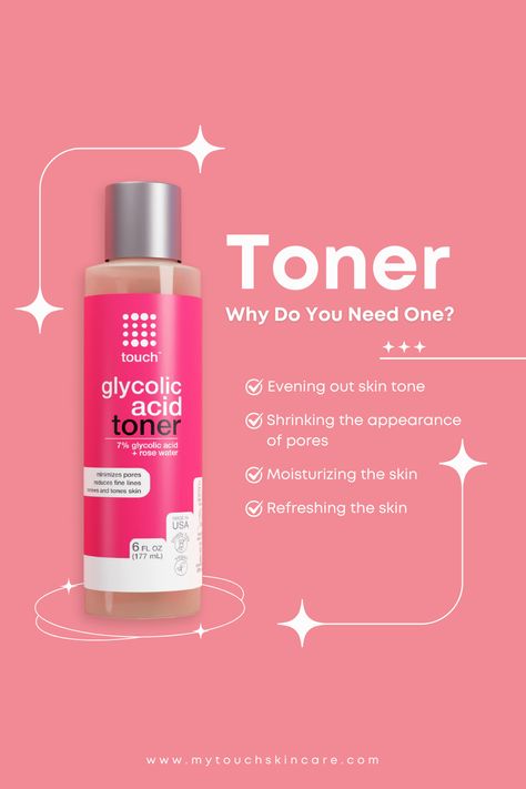 Our Glycolic Acid Toner is the perfect first step after cleansing, designed to sweep away lingering impurities and prepare your skin for optimal absorption of serums and moisturizers. Infused with the soothing properties of aloe vera and rose water, this toner balances effectiveness with care, leaving your skin clear, youthful, and revitalized. Glycolic Acid Toner, Skin Clear, Skincare Blog, Ph Levels, Minimize Pores, Skincare Tips, Youthful Skin, Glycolic Acid, Wash Your Face