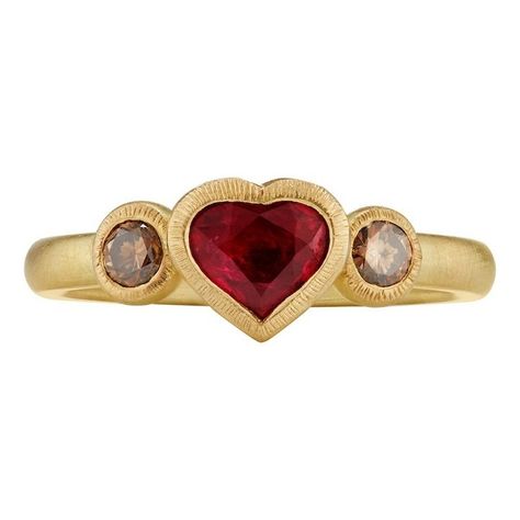 Shakti Ellenwood | The Mystic Goldsmith | Fine Jeweller (@shaktiellenwood) • Instagram photos and videos Heart Wedding Rings, Ethical Engagement Ring, Ruby Heart, Hand Rings, Edgy Jewelry, Chocolate Diamonds, Hammered Band, Brown Diamond, Vintage Heart