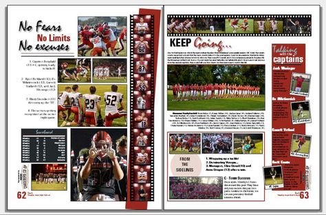 This was a DPS in the 2023 “The Ski” Yearbook, out of Westby, WI. Their theme was “Capture the Memories”. Football Yearbook Pages, Film Yearbook Theme, Behind The Scenes Yearbook Theme, Polaroid Yearbook Theme, Yearbook Templates Layout, Yearbook Spreads Ideas Layout, Yearbook Spread Ideas, Yearbook Page Layout, Yearbook Picture Ideas