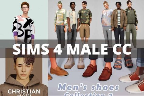 Searching for the best maxis match sims 4 male cc? Our list includes our favorite cc male clothing, male shoes & male hair for your male cc folder. Sims 4 Cc Clothes Aesthetic, Sims 4 Cc Clothes, Sims 4 Male, Cc Folder, Cc Clothes, Male Shoes, Clothing Male, Sims 4 Mm Cc, Male Hair