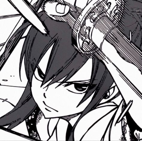 Erza Scarlet Icon Manga, Erza Manga Icon, Erza Scarlet Pfp, Erza Manga, Erza Scarlet Manga, Erza Scarlet Icon, Fairy Tail Juvia, Erza Scarlett, Fairy Tail Erza Scarlet